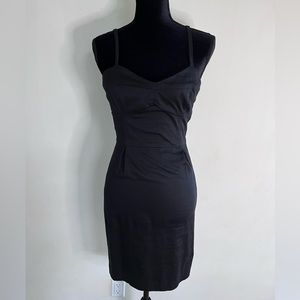 Rampage Black Strappy Bustier Dress